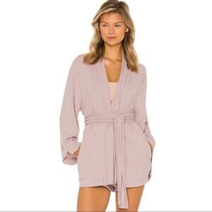 NWT LOVERS AND FRIENDS Jay Robe In Mauve Medium